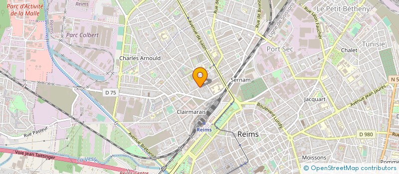 localisation de l'entreprise MONSIEUR REMI RIAZUELO  REIMS