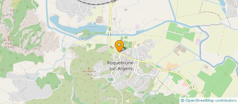 localisation de l'entreprise MONSIEUR REMI RIBAU à ROQUEBRUNE-SUR-ARGENS