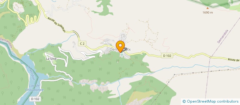 localisation de l'entreprise MONSIEUR REMI RICCO  DEMANDOLX