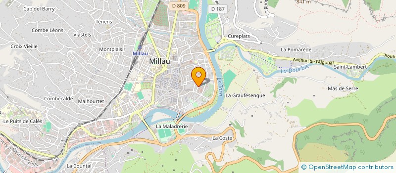 localisation de l'entreprise MONSIEUR REMI RICHARD  LA ROQUE-SAINTE-MARGUERITE