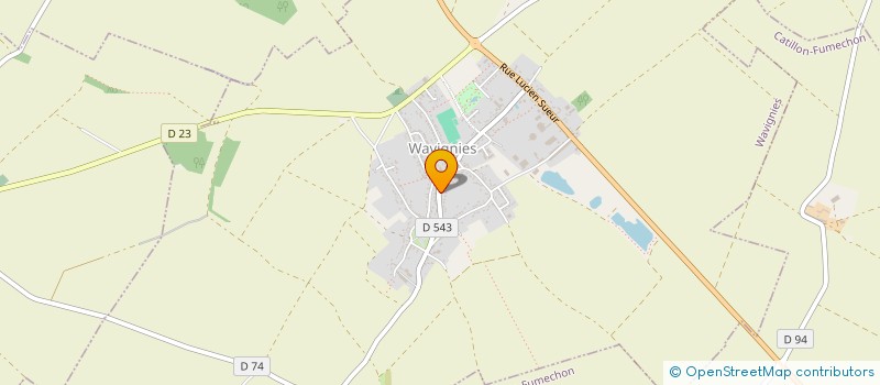 localisation de l'entreprise MONSIEUR REMI RICHARD à WAVIGNIES