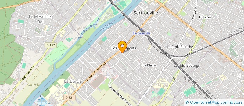 localisation de l'entreprise MONSIEUR REMI RICROS à SARTROUVILLE