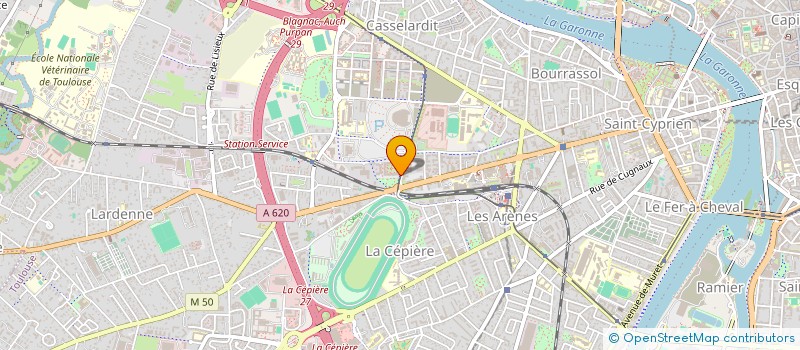 localisation de l'entreprise MONSIEUR REMI RIVIERES à TOULOUSE
