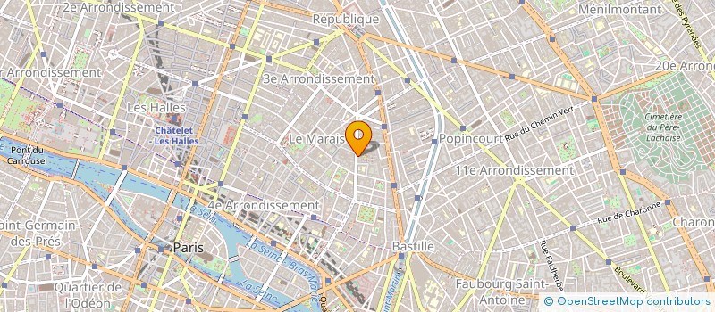 localisation de l'entreprise MONSIEUR REMI RIZZO  PARIS