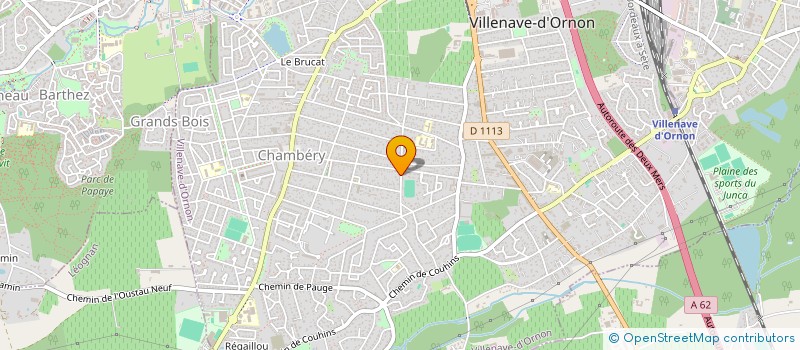 localisation de l'entreprise MONSIEUR REMI ROEDERER  VILLENAVE-D'ORNON