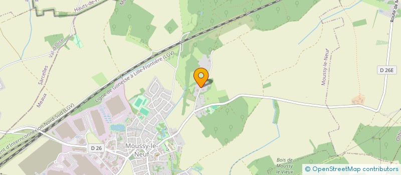 localisation de l'entreprise MONSIEUR REMI ROSENTHAL  MOUSSY-LE-NEUF