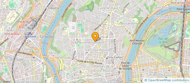 localisation de l'entreprise MONSIEUR REMI ROSET  CALUIRE-ET-CUIRE