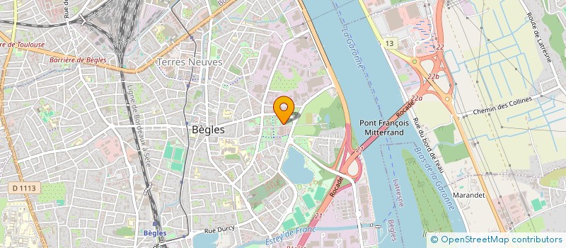 localisation de l'entreprise MONSIEUR REMI ROSSI à BEGLES