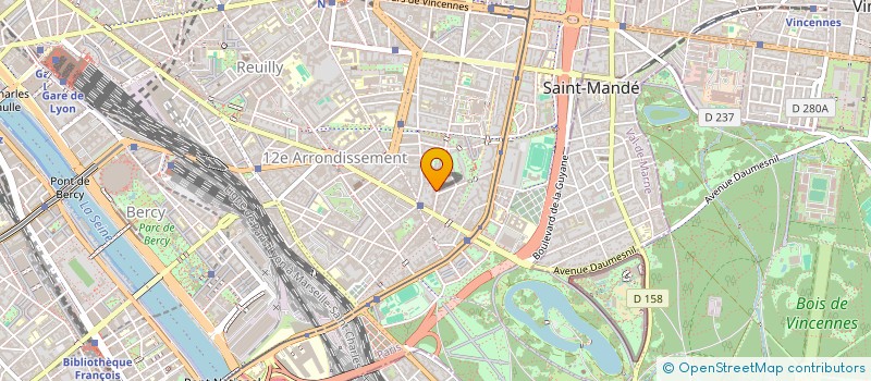 localisation de l'entreprise MONSIEUR REMI ROSSINI  PARIS