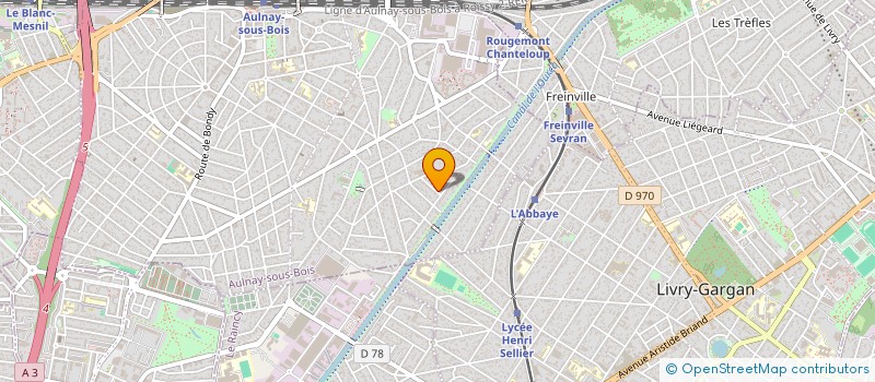 localisation de l'entreprise MONSIEUR REMI ROUILLOT  AULNAY-SOUS-BOIS