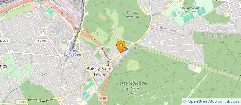 localisation de l'entreprise MONSIEUR REMI ROURE à BOISSY-SAINT-LEGER
