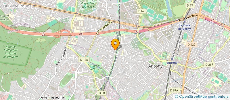 localisation de l'entreprise MONSIEUR REMI ROUSSARD à ANTONY