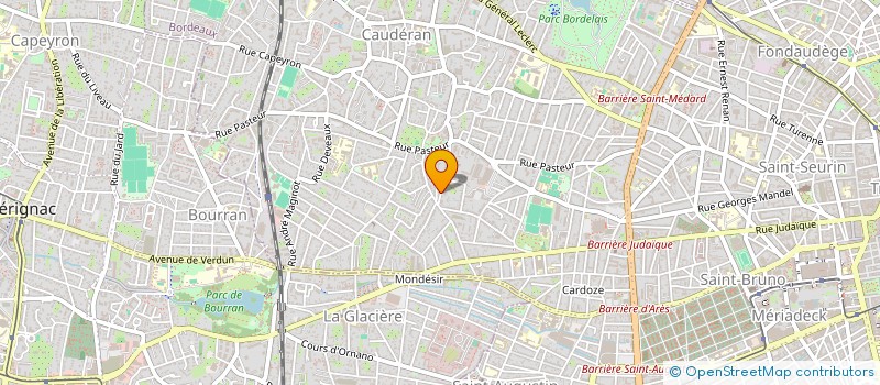 localisation de l'entreprise MONSIEUR REMI ROUSSELET  BORDEAUX