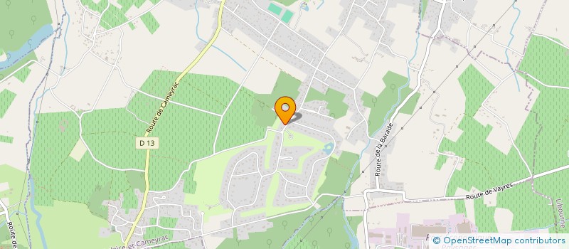 localisation de l'entreprise MONSIEUR REMI ROUSSELLE  SAINT-SULPICE-ET-CAMEYRAC