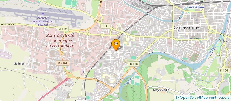 localisation de l'entreprise MONSIEUR REMI RUEL à CARCASSONNE