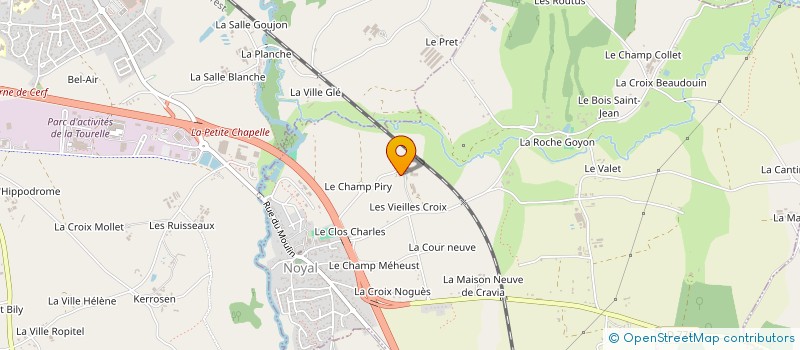 localisation de l'entreprise MONSIEUR REMI RUELLAN à NOYAL