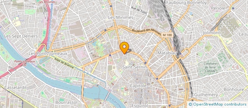 localisation de l'entreprise MONSIEUR REMI RUELLE à TOULOUSE