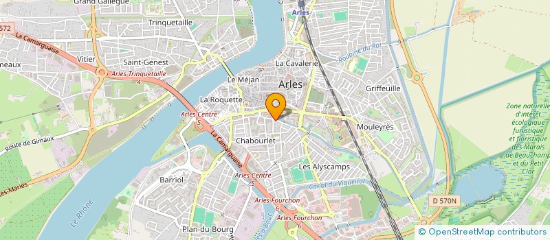 localisation de l'entreprise MONSIEUR REMI SABOURAUD  ARLES