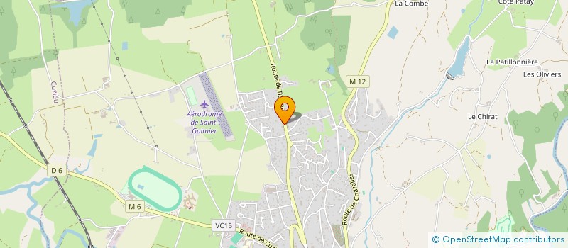 localisation de l'entreprise MONSIEUR REMI SAILLANT  SAINT-GALMIER