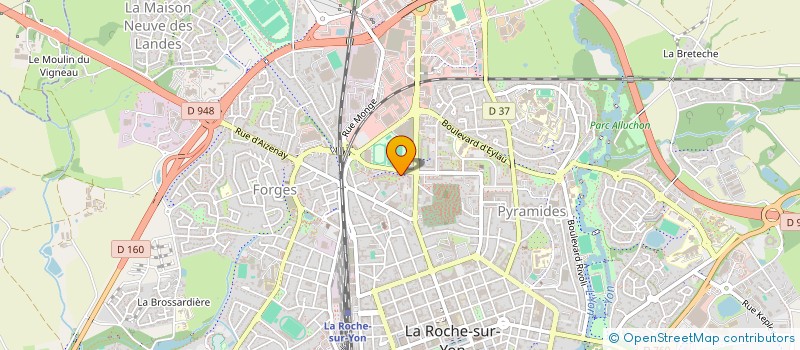 localisation de l'entreprise MONSIEUR REMI SAIM à LA ROCHE-SUR-YON