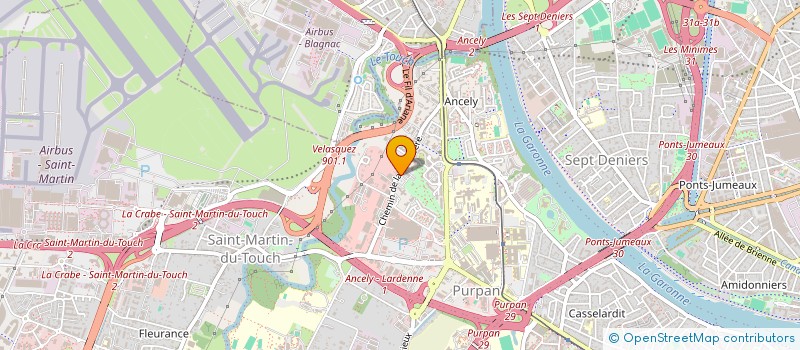 localisation de l'entreprise MONSIEUR REMI SAINT BLANCAT  TOULOUSE