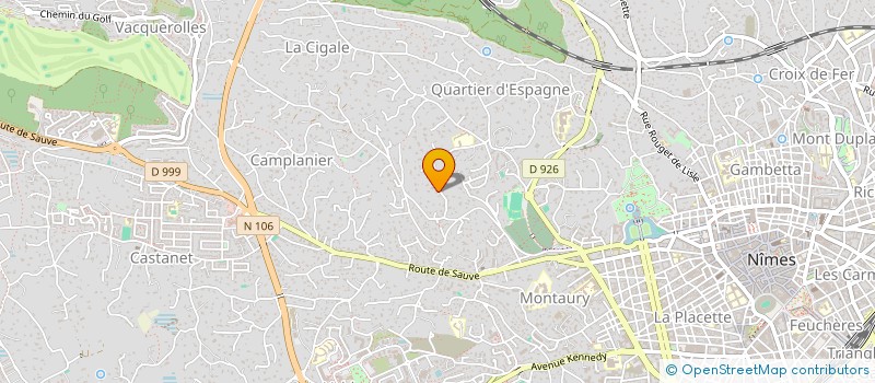 localisation de l'entreprise MONSIEUR REMI SALENDROT  NIMES