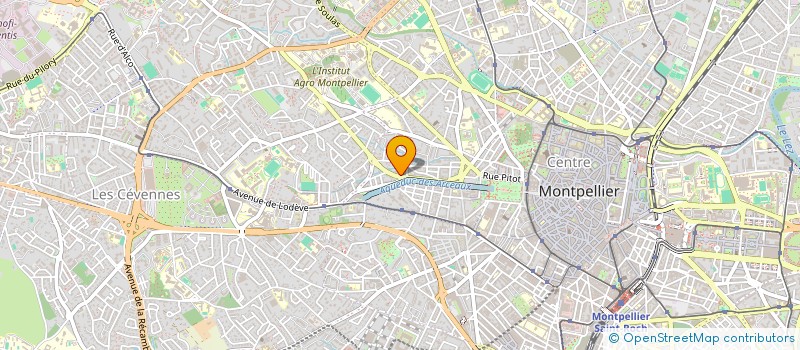 localisation de l'entreprise MONSIEUR REMI SALLE à MONTPELLIER