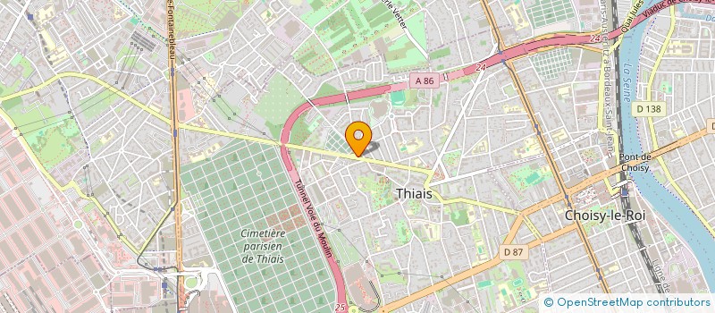 localisation de l'entreprise MONSIEUR REMI SANCHEZ à THIAIS