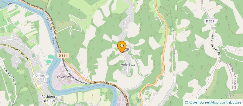 localisation de l'entreprise MONSIEUR REMI SANCHEZ  CAHORS