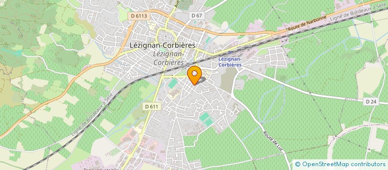 localisation de l'entreprise MONSIEUR REMI SAURINA à LEZIGNAN-CORBIERES