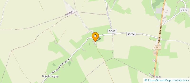 localisation de l'entreprise MONSIEUR REMI SAUVAGE  LAIGNY