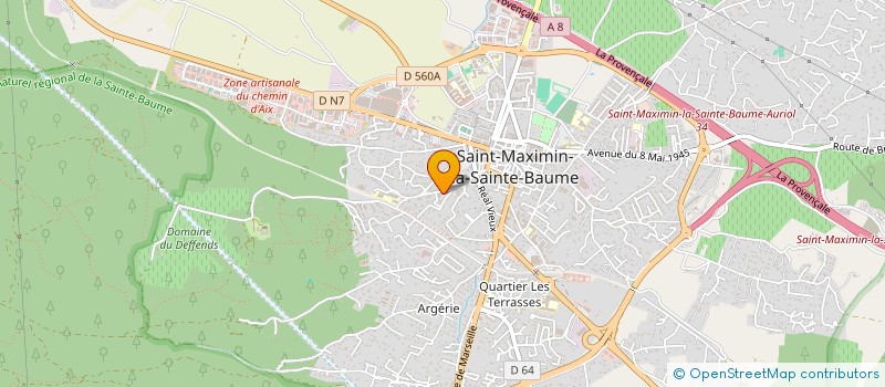 localisation de l'entreprise MONSIEUR REMI SAUVEUR à SAINT-MAXIMIN-LA-SAINTE-BAUME