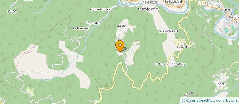 localisation de l'entreprise MONSIEUR REMI SAUVEZON à SAINT-MARTIN-DE-BOUBAUX