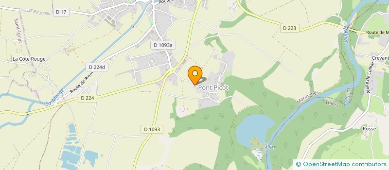 localisation de l'entreprise MONSIEUR REMI SCHAUER  MARINGUES