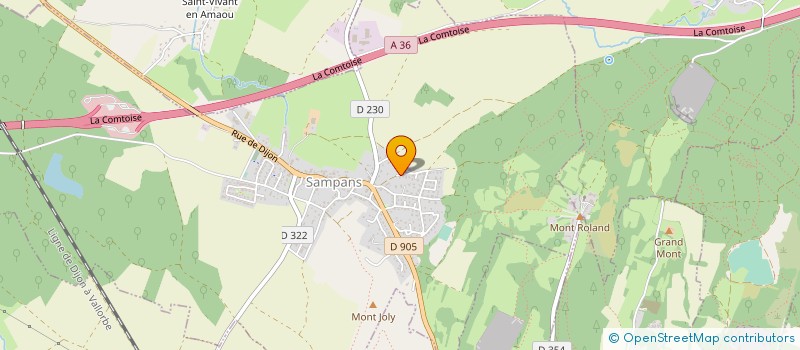 localisation de l'entreprise MONSIEUR REMI SCHENEDER  SAMPANS