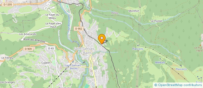 localisation de l'entreprise MONSIEUR REMI SEBILO  SAINT-GERVAIS-LES-BAINS