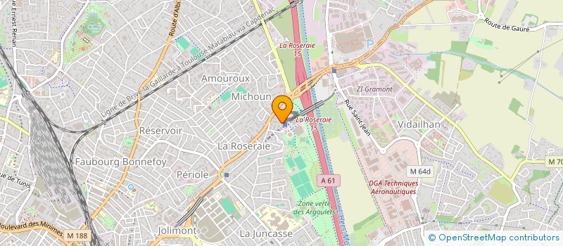localisation de l'entreprise MONSIEUR REMI SEMENE à TOULOUSE