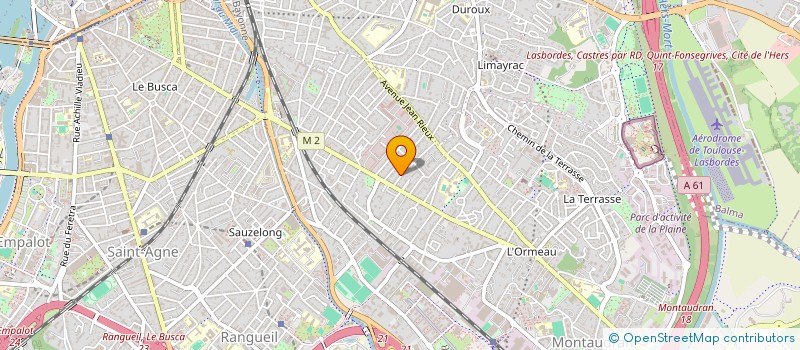 localisation de l'entreprise MONSIEUR REMI SENDRA à TOULOUSE