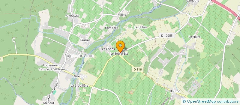localisation de l'entreprise MONSIEUR REMI SESSACQ à LANGON