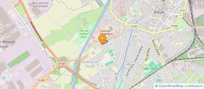 localisation de l'entreprise MONSIEUR REMI SI BELKHIR  LAMBRES-LEZ-DOUAI