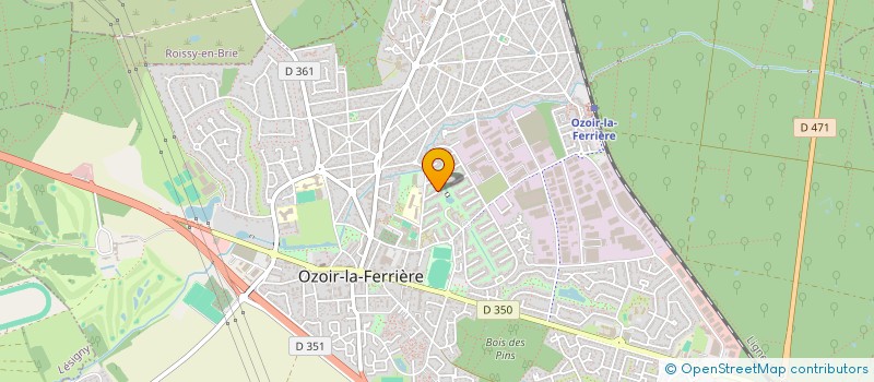 localisation de l'entreprise MONSIEUR REMI SIMONET  OZOIR-LA-FERRIERE