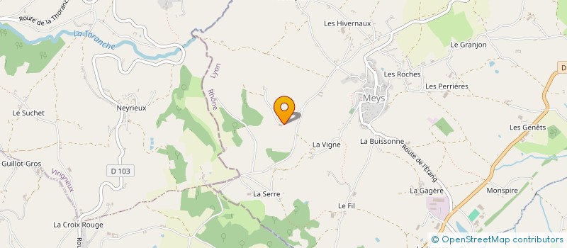 localisation de l'entreprise MONSIEUR REMI SIMONS  MEYS