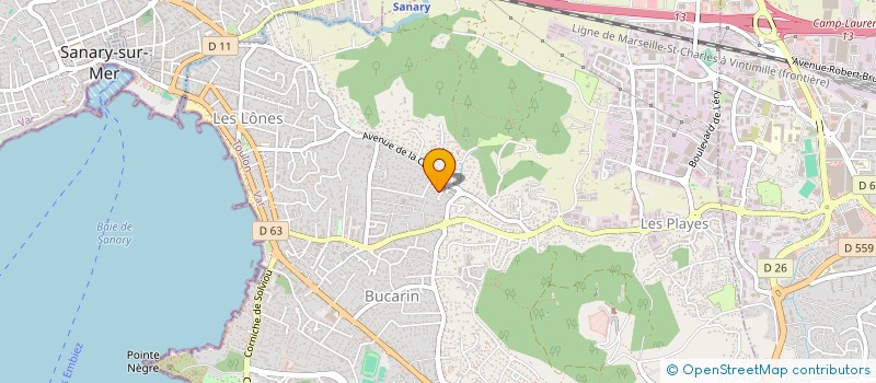 localisation de l'entreprise MONSIEUR REMI SINTES à SIX-FOURS-LES-PLAGES