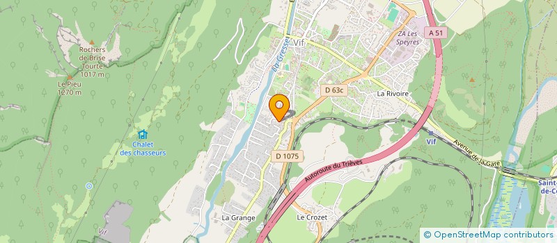 localisation de l'entreprise MONSIEUR REMI SIORAT  VIF