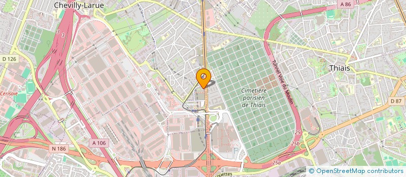 localisation de l'entreprise MONSIEUR REMI-SOFIANE FTIAH  CHEVILLY-LARUE