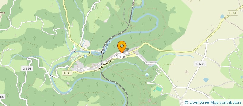 localisation de l'entreprise MONSIEUR REMI SONNEVILLE  NAJAC