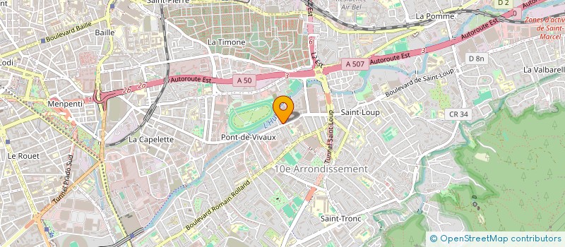 localisation de l'entreprise MONSIEUR REMI SORNIN  MARSEILLE