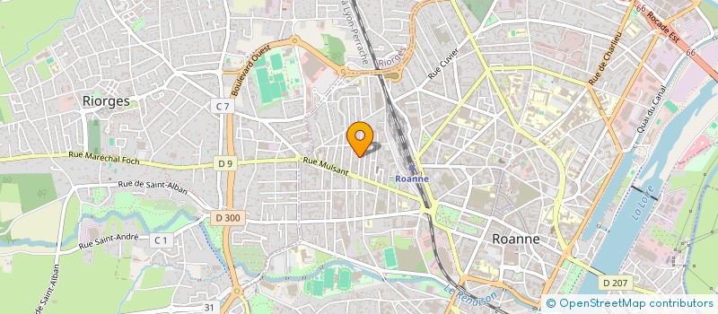 localisation de l'entreprise MONSIEUR REMI SOUPIZON  ROANNE