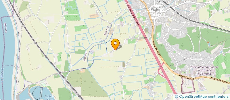 localisation de l'entreprise MONSIEUR REMI SPANU  PIOLENC