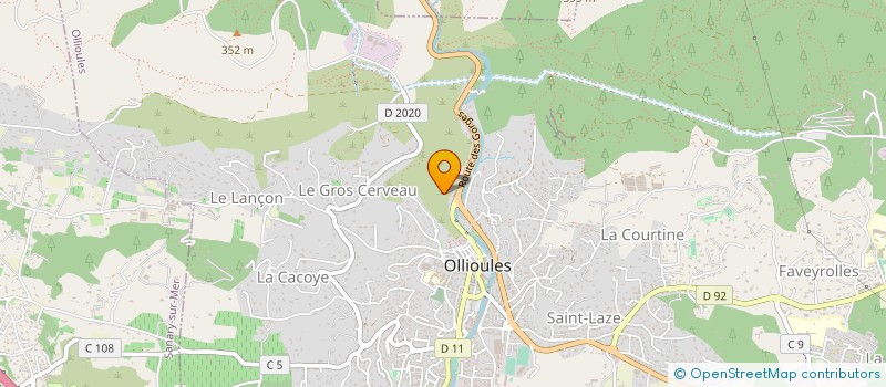 localisation de l'entreprise MONSIEUR REMI STEGER  OLLIOULES